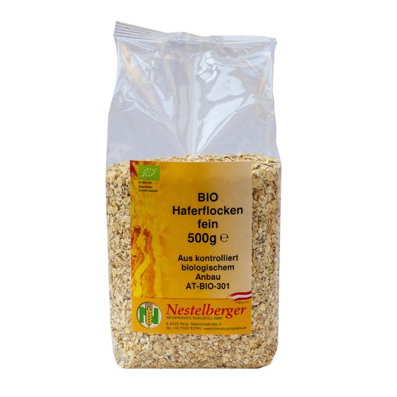 NE Bio Haferflocken fein 500g